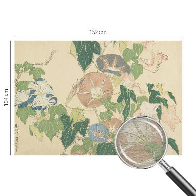 Fototapeta fizelinowa z nadrukiem Kwiatowa elegancja