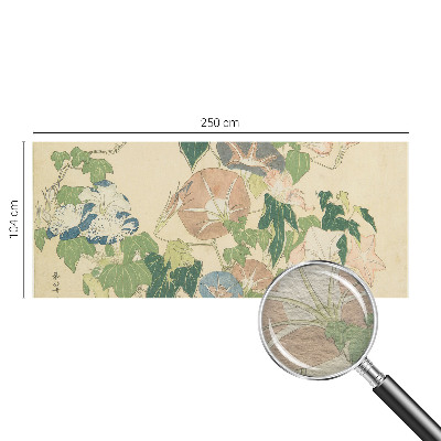 Fototapeta fizelinowa z nadrukiem Kwiatowa elegancja