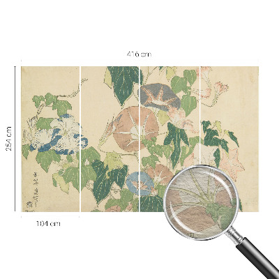 Fototapeta fizelinowa z nadrukiem Kwiatowa elegancja