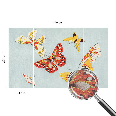 Tapeta fotograficzna Tapeta fotograficzna Motyle artystyczne