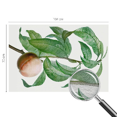 Tapeta fotograficzna fizelinowa Tapeta fotograficzna fizelinowa Dojrzała brzoskwinia