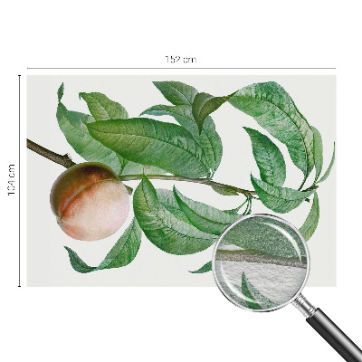 Tapeta fotograficzna fizelinowa Tapeta fotograficzna fizelinowa Dojrzała brzoskwinia