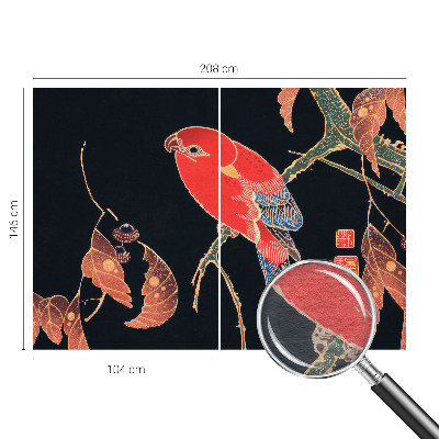 Tapeta fotograficzna fizelinowa Ptak egzotyczny