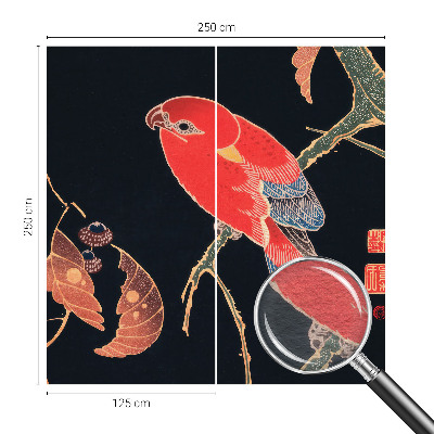 Tapeta fotograficzna fizelinowa Ptak egzotyczny