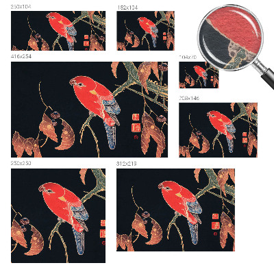 Tapeta fotograficzna fizelinowa Ptak egzotyczny