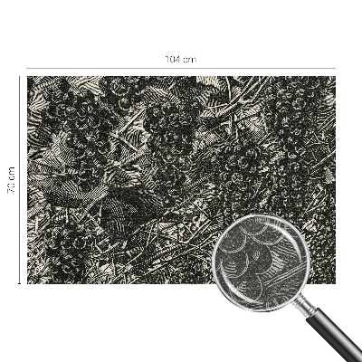 Nowoczesna fototapeta do salonu Nowoczesna fototapeta do salonu Winogronowy nadruk