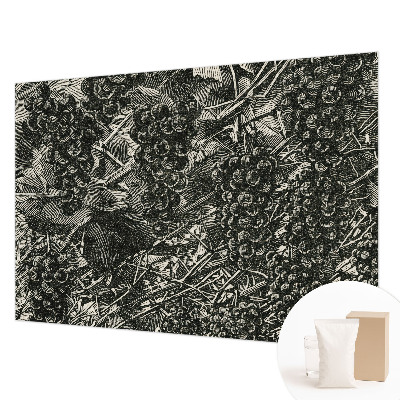 Nowoczesna fototapeta do salonu Nowoczesna fototapeta do salonu Winogronowy nadruk