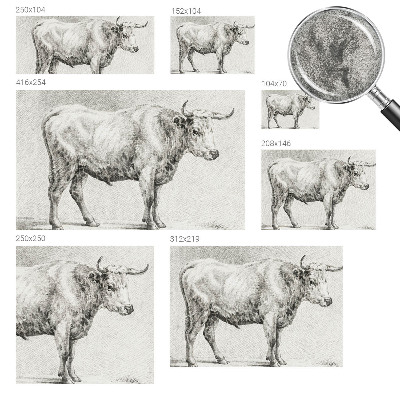 Fototapeta na ścianę Byk ołówek