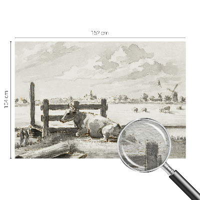 Nowoczesna fototapeta do salonu Nowoczesna fototapeta do salonu Wiejska sielanka