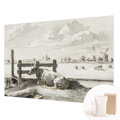 Nowoczesna fototapeta do salonu Nowoczesna fototapeta do salonu Wiejska sielanka