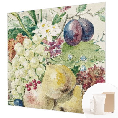 Tapeta fotograficzna fizelinowa Tapeta fotograficzna fizelinowa Kwiaty i owoce