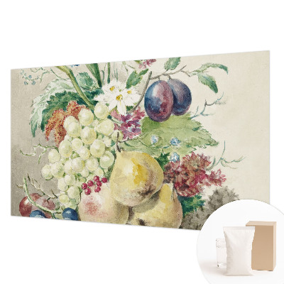 Tapeta fotograficzna fizelinowa Tapeta fotograficzna fizelinowa Kwiaty i owoce