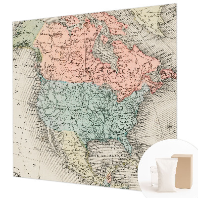 Fototapeta na ścianę Fototapeta na ścianę Historyczna mapa