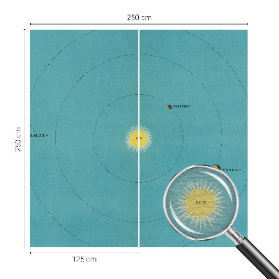 Tapeta fotograficzna Tapeta fotograficzna Kosmiczny układ