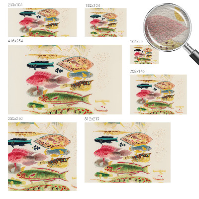 Tapeta fotograficzna Kolorowe ryby