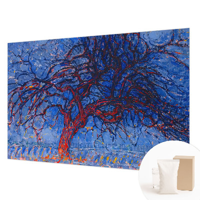 Fototapeta fizelinowa z nadrukiem Płomienne drzewo