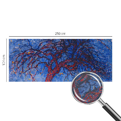 Fototapeta fizelinowa z nadrukiem Fototapeta fizelinowa z nadrukiem Płomienne drzewo