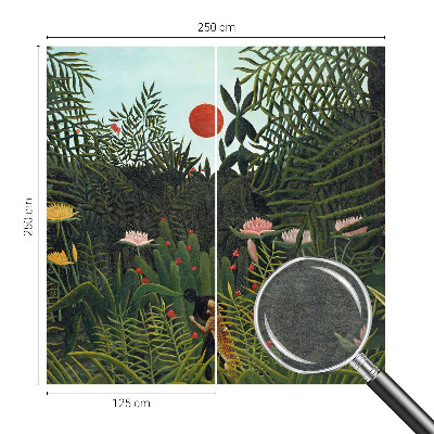 Nowoczesna fototapeta do salonu Egzotyczny krajobraz