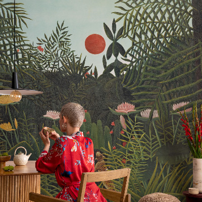 Nowoczesna fototapeta do salonu Egzotyczny krajobraz