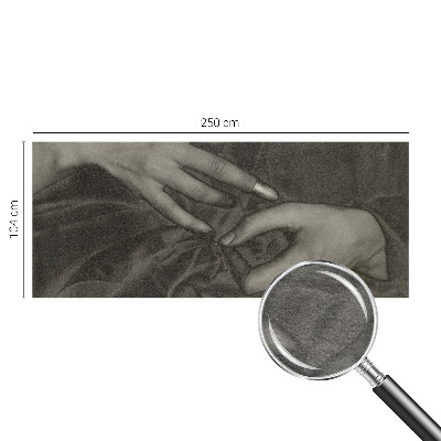 Tapeta fotograficzna fizelinowa Tapeta fotograficzna fizelinowa Dłonie materiał