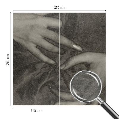 Tapeta fotograficzna fizelinowa Tapeta fotograficzna fizelinowa Dłonie materiał