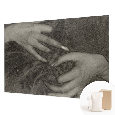 Tapeta fotograficzna fizelinowa Tapeta fotograficzna fizelinowa Dłonie materiał