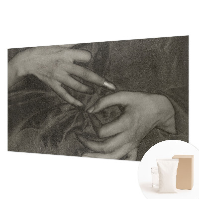 Tapeta fotograficzna fizelinowa Tapeta fotograficzna fizelinowa Dłonie materiał