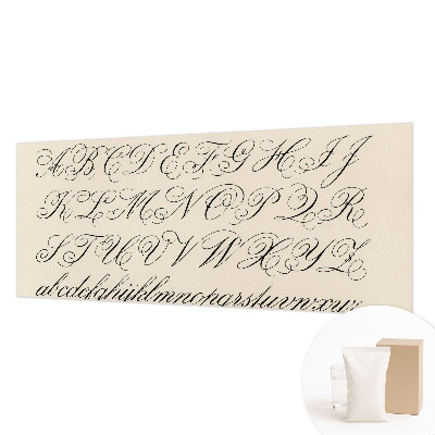 Dekoracyjna fototapeta na ścianę Dekoracyjna fototapeta na ścianę Pismo kaligraficzne