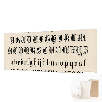 Tapeta fotograficzna Gotyckie litery