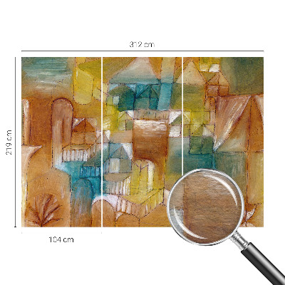 Tapeta fotograficzna fizelinowa Tapeta fotograficzna fizelinowa Geometryczne struktury