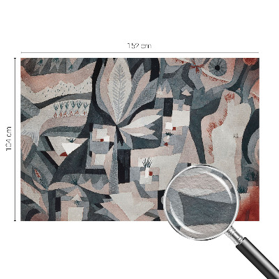 Nowoczesna fototapeta do salonu Nowoczesna fototapeta do salonu Abstrakcja natury