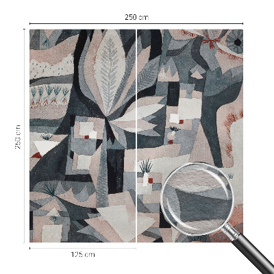 Nowoczesna fototapeta do salonu Nowoczesna fototapeta do salonu Abstrakcja natury