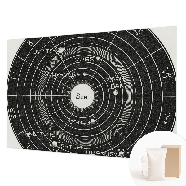 Dekoracyjna fototapeta na ścianę Dekoracyjna fototapeta na ścianę Kosmiczny diagram