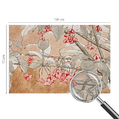 Fototapeta fizelinowa z nadrukiem Kwiatowa harmonia