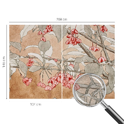 Fototapeta fizelinowa z nadrukiem Kwiatowa harmonia