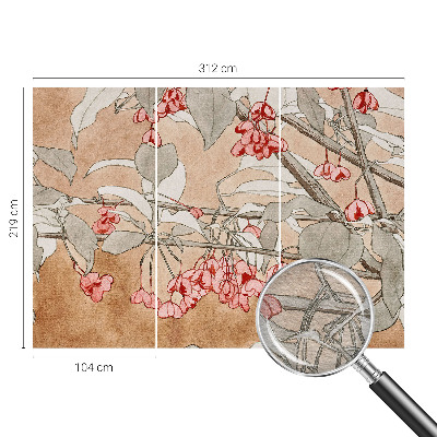 Fototapeta fizelinowa z nadrukiem Kwiatowa harmonia