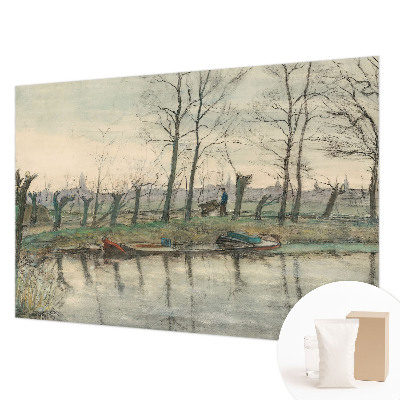 Tapeta fotograficzna Tapeta fotograficzna Zimowy krajobraz