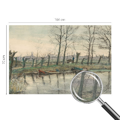 Tapeta fotograficzna Zimowy krajobraz