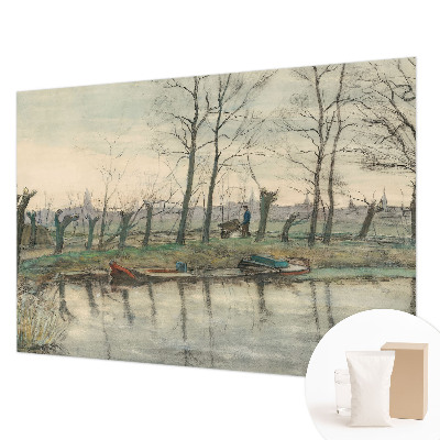 Tapeta fotograficzna Zimowy krajobraz