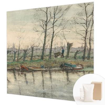 Tapeta fotograficzna Zimowy krajobraz