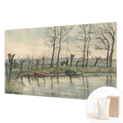 Tapeta fotograficzna Zimowy krajobraz