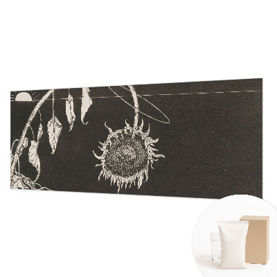 Nowoczesna fototapeta do salonu Nostalgiczny słonecznik