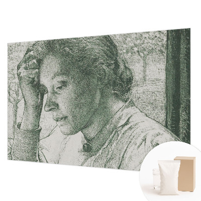 Tapeta fotograficzna fizelinowa Refleksyjna kobieta