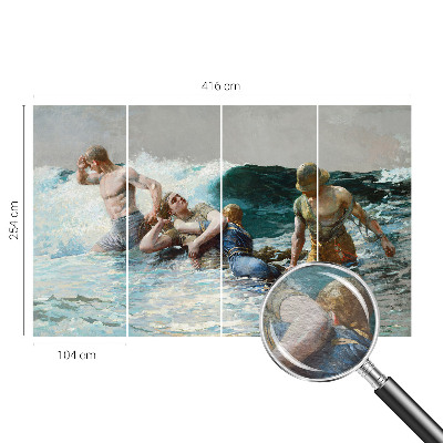 Dekoracyjna fototapeta na ścianę Dekoracyjna fototapeta na ścianę Morska walka