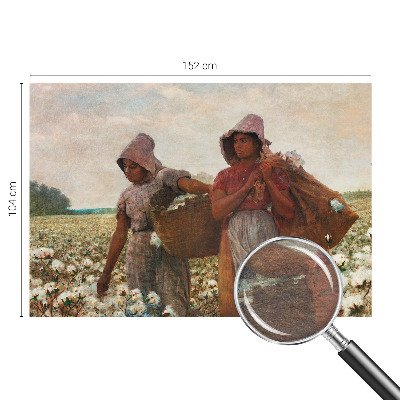 Fototapeta fizelinowa z nadrukiem z motywem przedstawiającym pracę na polu