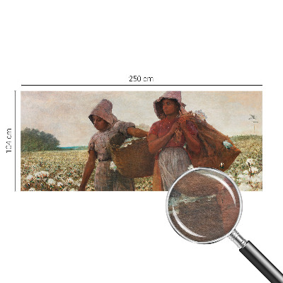 Fototapeta fizelinowa z nadrukiem z motywem przedstawiającym pracę na polu