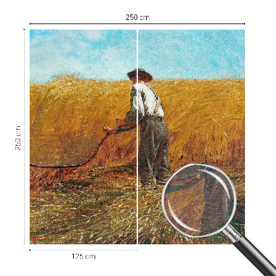 Fototapeta fizelinowa do sypialni Fototapeta fizelinowa do sypialni Żniwa w słońcu