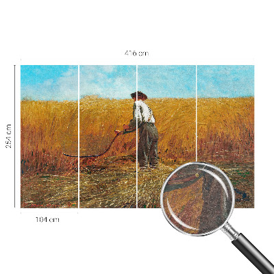 Fototapeta fizelinowa do sypialni Fototapeta fizelinowa do sypialni Żniwa w słońcu