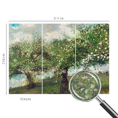 Tapeta fotograficzna fizelinowa z motywem wiosennej sceny