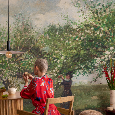 Tapeta fotograficzna fizelinowa Wiosenna scena